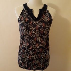 Lucky Brand | Floral Sleeveless Top